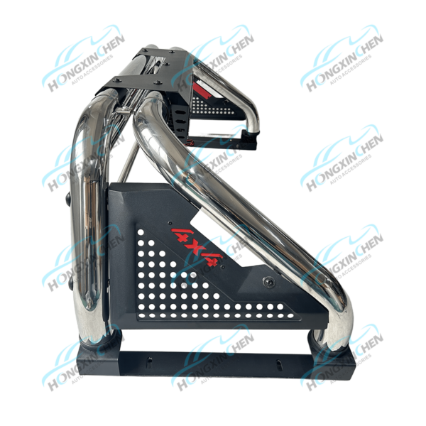 Expedition Roll Bar for 4x4 Trucks - Stainless Steel Step Bar