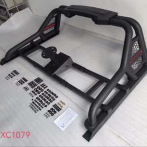 Cargo Roll Bar for 4x4 Trucks - Steel Roll Bar with Spare Tire Carrier