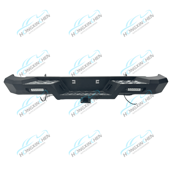 Rear Bumper Skid Plate for Off Road Pickup Trucks