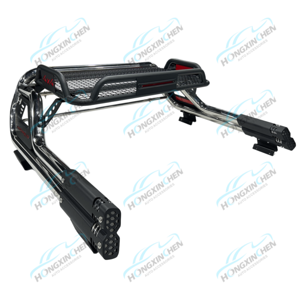 Vehicle Roll Hoop Adjustable Stainless Steel Roll Bar for Ford Ranger Tacoma