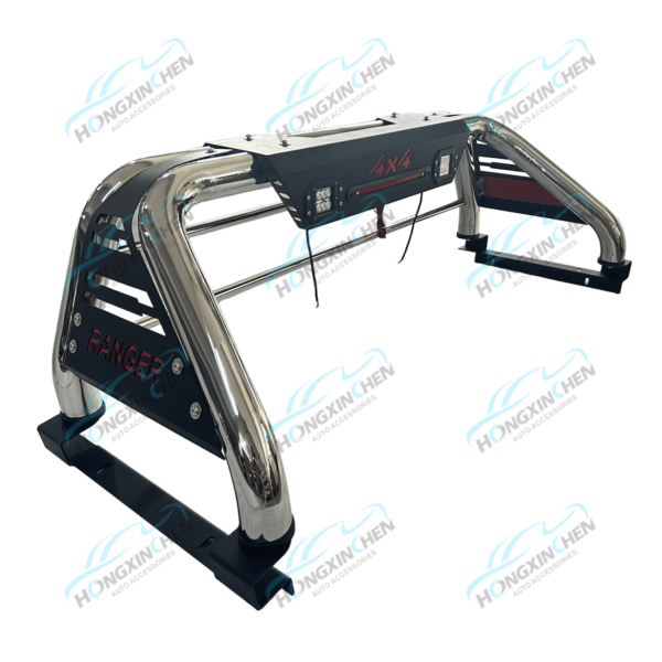 Roof Crossbar for Tacoma 4x4 - Stainless Steel Truck Bed Rack